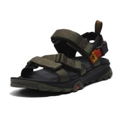 Sandały męskie Timberland Garrison Trail Web. Zielone sandały Timberland, bez zapięcia. W wyprzedaży za 388.00 zł.