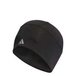Czapka unisex Aeroready Fitted. Czarne czapki zimowe Adidas, bez wzorów, z materiału. Za 109.00 zł.