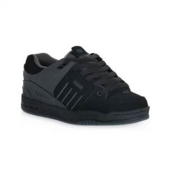 Buty do chodzenia męskie Globe Fusion Black Night. Czarne buty sportowe casual Globe, bez wzorów, z materiału, bez zapięcia. Za 688.00 zł.