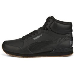 Buty do chodzenia męskie Puma St Runner V3 Mid L. Czarne buty sportowe casual Puma, bez wzorów, z materiału, bez zapięcia. Za 339.99 zł.