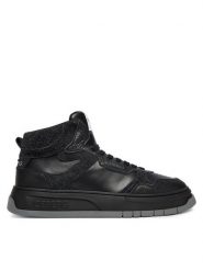 Iceberg Sneakersy Clock V2 IU1720 Czarny. Czarne buty sportowe casual ICEBERG, bez wzorów, ze skóry, bez zapięcia. Za 1,139.00 zł.