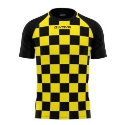Koszulka Givova Dama Sport - Żółta i Czarna XL - Lekka i Oddychająca. Czarne t-shirty sportowe Givova, bez wzorów, z poliesteru, bez ramiączek, do piłki nożnej. Za 138.99 zł.