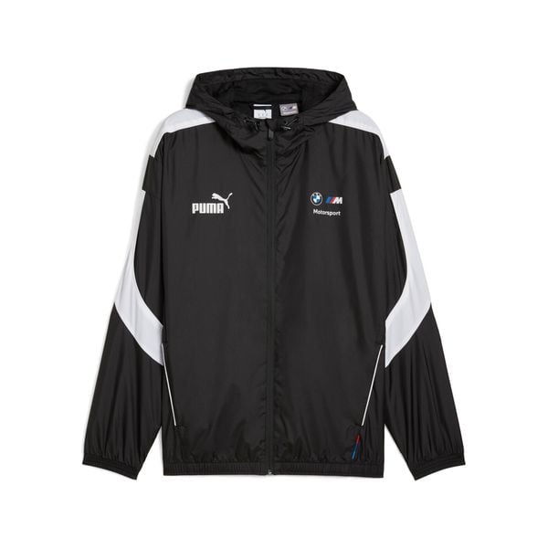 Kurtka wodoodporna Puma Bmw Mms Mt7. Czarne kurtki Puma, l, bez wzorów, z dresówki, bez kaptura. Za 320.35 zł.