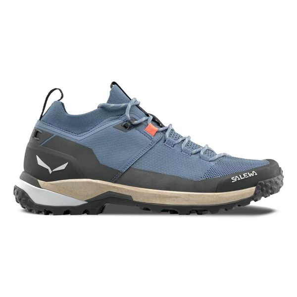Buty trekkingowe Salewa Puez 2 Knit Ptx. Czarne buty turystyczne Salewa, bez wzorów, z gumy, bez zapięcia, trekkingowe. Za 839.00 zł.