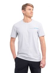 LUHTA Koszulka funkcyjna "Jakka" w kolorze białym rozmiar: S. Białe t-shirty sportowe Luhta, bez wzorów, z materiału, bez ramiączek, outdoorowe. Za 52.79 zł.