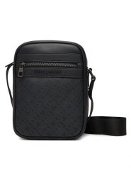 Tommy Hilfiger Saszetka AM0AM13493 Czarny. Czarne torby na ramię Tommy Hilfiger, bez wzorów, ze skóry, bez dodatków. Za 229.99 zł.