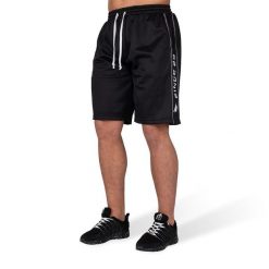 Functional Mesh Szorty - Czarny/Biały-S. Białe szorty GORILLA WEAR, s, bez wzorów, z meshu, sportowe. Za 193.00 zł.