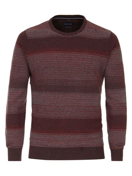 CASAMODA Sweter w kolorze bordowym rozmiar: XL. Czerwone swetry nierozpinane CASAMODA, xl, bez wzorów, z bawełny, bez kołnierzyka, bez ramiączek. Za 130.99 zł.