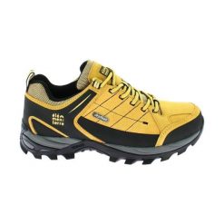 Buty trekkingowe Élémenterre Sonora Low EV. Żółte buty trekkingowe Elementerre, bez wzorów, z nylonu, bez zapięcia. Za 339.90 zł.