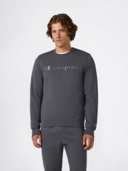 Champion Bluza w kolorze antracytowym rozmiar: XXL. Czarne bluzy Champion, xxl, bez wzorów, z bawełny, bez kaptura. Za 144.24 zł.