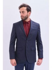 Marks & Spencer Marynarka w kolorze granatowym rozmiar: 46. Niebieskie garnitury Marks & Spencer, na co dzień, bez wzorów. Za 143.22 zł.