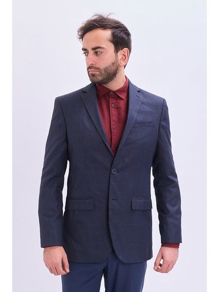 Marks & Spencer Marynarka w kolorze granatowym rozmiar: 46. Niebieskie garnitury Marks & Spencer, na co dzień, bez wzorów. Za 161.34 zł.