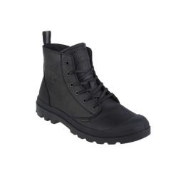 Buty sportowe Sneakersy męskie, Palladium Pampa Zip Lth Ess. Czarne buty sportowe casual Palladium, bez wzorów, z materiału, za kostkę, bez zapięcia. Za 661.00 zł.
