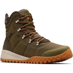 Buty Sneakersy Męskie Columbia Fairbanks Waterproof. Szare buty sportowe casual Columbia, bez wzorów, bez zapięcia. Za 403.99 zł.