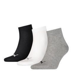 Skarpety męskie Puma QUARTER 3-PACK. Białe skarpety Puma, bez wzorów. Za 41.99 zł.
