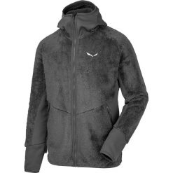 Bluza polarowa "Puez Warm" w kolorze antracytowym. Bluzy z kapturem marki Salewa. W wyprzedaży za 302.95 zł.