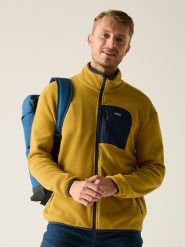 Regatta Kurtka polarowa "Frankie" w kolorze żółtym rozmiar: XXL. Żółte kurtki Regatta, xxl, bez wzorów, z polaru, bez kaptura. Za 106.13 zł.