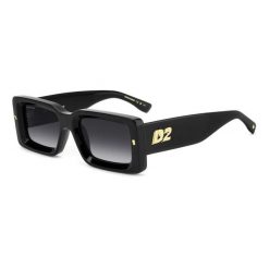 Okulary przeciwsłoneczne męskie DSQUARED2 D2 0142/S 807 Rozmiar 52 mm. Czarne okulary przeciwsłoneczne Dsquared. W wyprzedaży za 1,159.85 zł.