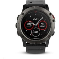 Garmin Fenix 5X Sapphire Stalowoszary (010-01733-01). Niebieskie zegarki sportowe GARMIN. Za 2,019.00 zł.