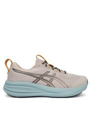 Asics Buty do biegania Gel-Pulse 17 Tr 1011C317 Beżowy. Brązowe buty do biegania ASICS, bez wzorów, z meshu, bez zapięcia, do biegania. Za 459.99 zł.