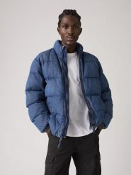 Levi's Kurtka pikowana "Piedmont" w kolorze niebieskim rozmiar: L. Niebieskie kurtki Levi's®, l, bez wzorów, bez kaptura. Za 279.31 zł.