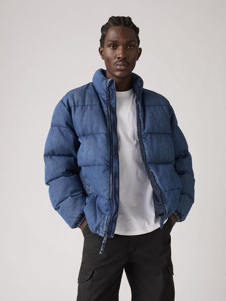 Levi's Kurtka pikowana "Piedmont" w kolorze niebieskim rozmiar: L. Niebieskie kurtki Levi's®, l, bez wzorów, bez kaptura. Za 300.78 zł.
