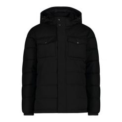Kurtka z kapturem CMP. Czarne kurtki narciarskie i snowboardowe CMP, m, bez wzorów, z puchu, narciarskie. Za 669.99 zł.