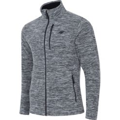 Polar męski PLM001 - ciemny szary melanż. Bluzy z polaru marki 4F. Za 129.99 zł.
