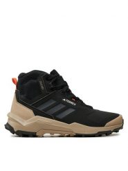 Adidas Trekkingi Terrex AX4 Mid Beta COLD.RDY IG8849 Czarny. Czarne botki sznurowane Adidas, bez wzorów, z materiału, bez obcasa, bez zapięcia. Za 419.99 zł.