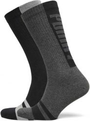 Skarpety Męskie Puma Seasonal Logo Socks Czarne 39-42. Czarne skarpety Puma, bez wzorów, z bawełny. Za 111.99 zł.