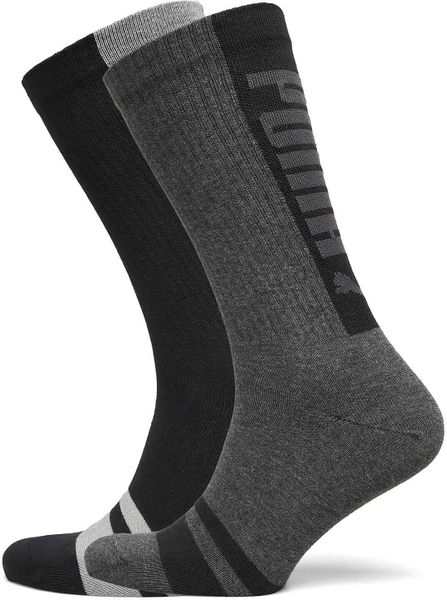 Skarpety Męskie Puma Seasonal Logo Socks Czarne 39-42. Czarne skarpety Puma, bez wzorów, z bawełny. Za 104.99 zł.