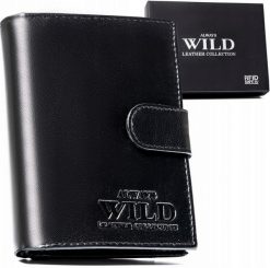 Portfel męski Always Wild N4L-P-GCL czarny. Czarne portfele Always Wild, bez wzorów, ze skóry. Za 59.99 zł.