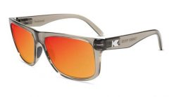 Okulary przeciwsłoneczne dla dorosłych - kategoria 3 z polaryzacją - Clear Grey. Szare okulary przeciwsłoneczne KNOCKAROUND. Za 186.15 zł.
