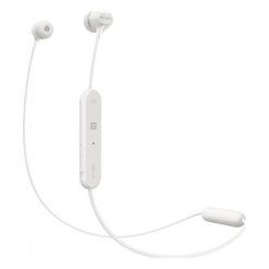 Sony Słuchawki Wi-c300, Białe. Słuchawki bezprzewodowe marki Sony. W wyprzedaży za 161.00 zł.