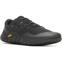 Buty do Biegania Męskie Merrell Trail Glove 7. Czarne buty do biegania Merrell, bez wzorów, bez zapięcia, do biegania. W wyprzedaży za 503.70 zł.