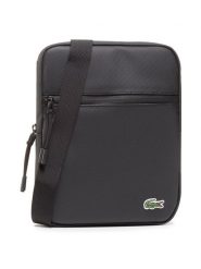 Lacoste Saszetka M Flat Crossover NH3308LV Czarny. Czarne saszetki i nerki LACOSTE, bez wzorów, z materiału. Za 289.99 zł.