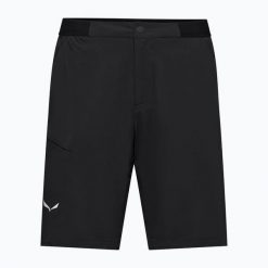 SALEWA Spodenki męskie Pedroc 4 Dst Cargo Short M black out-XL. Czarne krótkie spodenki sportowe Salewa, l, bez wzorów, z elastanu. Za 371.50 zł.