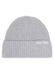 Tommy Jeans Czapka Tjm Linear Logo Beanie AM0AM14865 Szary jasny. Szare czapki zimowe Tommy Jeans, bez wzorów, z bawełny. Za 129.99 zł.