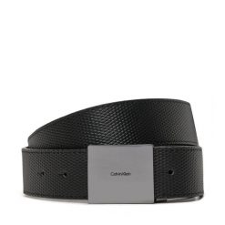 Pasek Męski Calvin Klein. Czarne paski CALVIN KLEIN, bez wzorów. Za 199.99 zł.