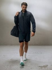 4F Bluza treningowa regular bez kaptura męska - szara M. Szare bluzy bez kaptura 4F, m, bez wzorów, bez kaptura. Za 199.99 zł.