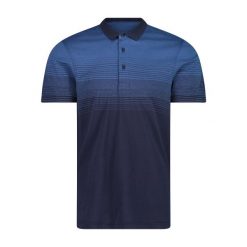 Polo CMP. Niebieskie koszulki polo CMP, l, bez wzorów, z tkaniny, bez kołnierzyka, bez ramiączek. Za 244.50 zł.