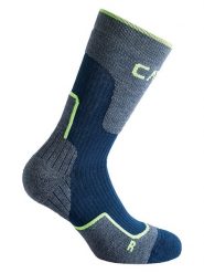 Cmp Skarpety trekkingowe w kolorze granatowym rozmiar: 46/48. Niebieskie skarpety CMP, bez wzorów, z wełny. Za 41.30 zł.