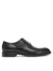 BOSS Półbuty Tayil 50548206 Czarny. Czarne eleganckie półbuty Boss, bez wzorów, ze skóry, bez obcasa, bez zapięcia. Za 949.99 zł.