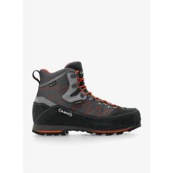 Buty trekkingowe męskie AKU Trekker Lite III GTX. Szare buty trekkingowe Aku, bez wzorów, bez zapięcia. Za 868.99 zł.