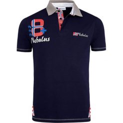 Koszulka polo "Tore" w kolorze granatowym. Koszulki polo sportowe marki Nebulus. W wyprzedaży za 108.95 zł.