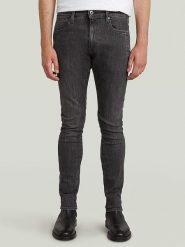 G-Star Dżinsy "Lancet" - Skinny fit - w kolorze antracytowym rozmiar: W34/L34. Czarne jeansy G-Star, l. Za 208.83 zł.