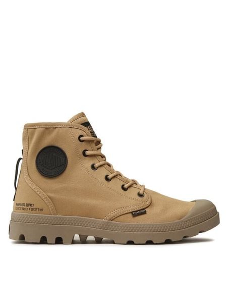 Palladium Trapery PAMPA HI HTG SUPPLY Beżowy. Brązowe trapery Palladium, z materiału, bez zapięcia. Za 364.65 zł.