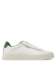 Boss Sneakersy Rhys Tenn 50502869 Biały. Białe buty sportowe casual Boss, bez wzorów, z materiału, bez zapięcia. Za 799.99 zł.