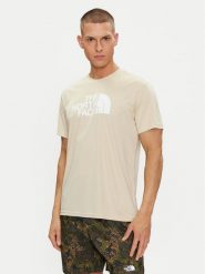 The North Face Koszulka techniczna Reaxion Easy NF0A4CDV Beżowy Regular Fit. Brązowe t-shirty sportowe The North Face, bez wzorów, z syntetyku, bez ramiączek, do biegania. Za 99.99 zł.