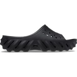 Sandały CROCS ECHO SLIDE Czarny. Czarne sandały Crocs, z gumy, bez zapięcia. Za 263.99 zł.